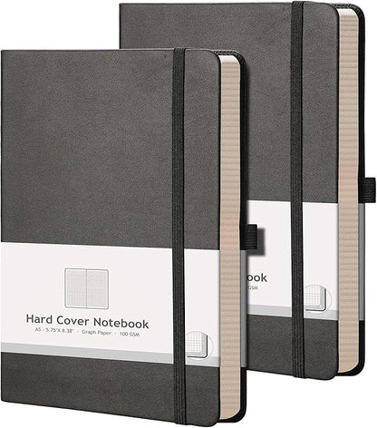 AHGXG Graph Paper Notebook 2 Pack by AHGXG