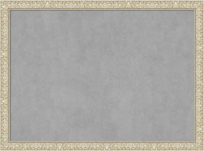Amanti Art Silver Framed Magnetic Board 22x30 Medium Vision Board by AmantiArt