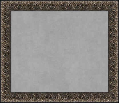 Amanti Art Black Framed Magnetic Board 25x29 Medium Vision Board by AmantiArt