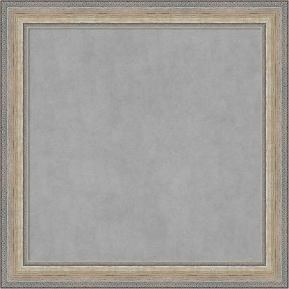 Amanti Art Silver Framed Magnetic Board 29x29 Medium Vision Board by AmantiArt