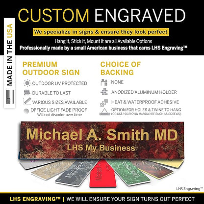 Custom Name Plate for Doors, - Image 2