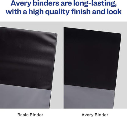 Avery Economy View 3 Ring Binders, Homeschool Supplies, Home Organization - Image 4