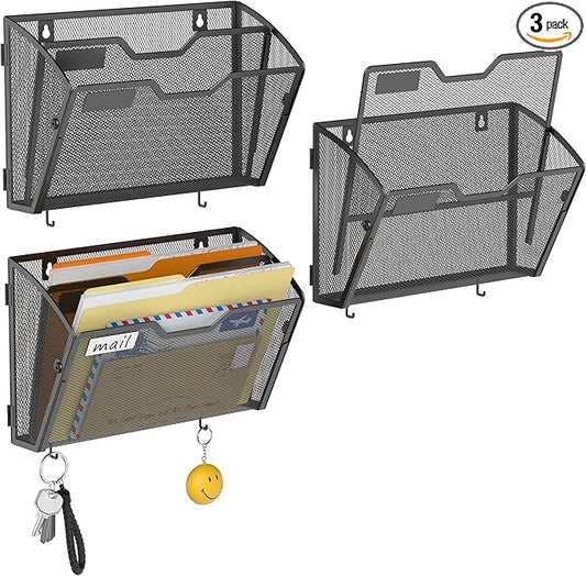 Docnest 2 Tier Mesh Wall File Holders by DocNest