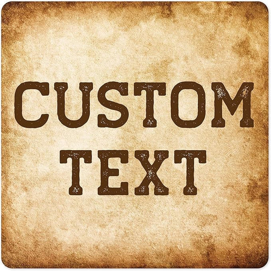 Custom Sign, Custom Street Sign, 11 Font Colors, 13 Font Styles, 4 Hole Options by MySignCenter