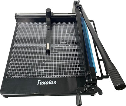 TEXALAN Heavy Duty Guillotine Paper Cutter Black 400 Sheets Stack Paper Trimmer - Image 2
