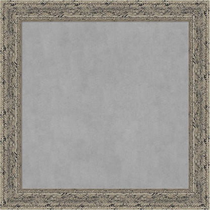 Amanti Art Silver Framed Magnetic Board 29x29 Medium Vision Board by AmantiArt