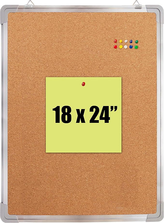 Cork Board Set for Wall by Navy+Penguin