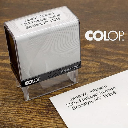 COLOP Small Size Self Inking Custom Text Stamp - Image 3