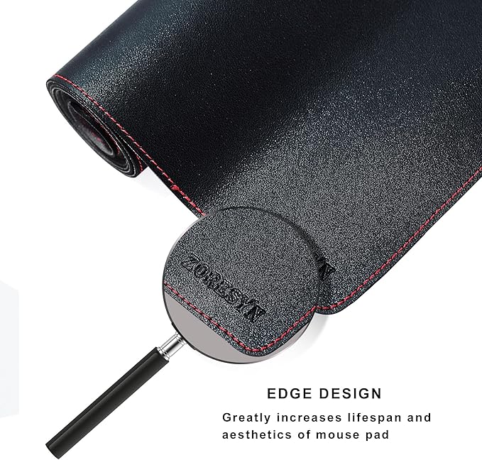 ZORESYN Leather Desk Mat 31.5 x 23.6 Inch - Image 3