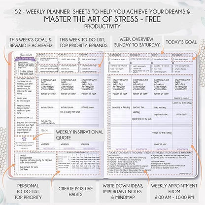 Law of Attraction Planner 2026 Deluxe - Image 4