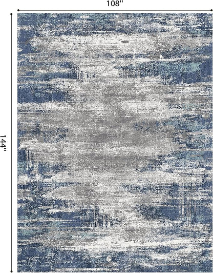 GENIMO Area Rugs 9x12 Living Room, Large Machine Washable Rug Non-Slip - Image 2