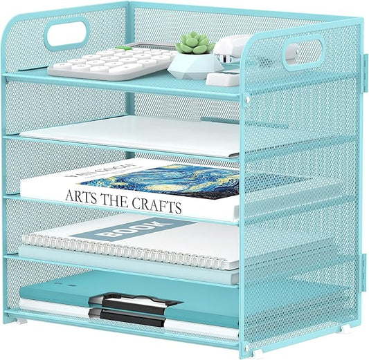 Supeasy 5 Trays Paper Organizer Letter Tray by SUPEASY