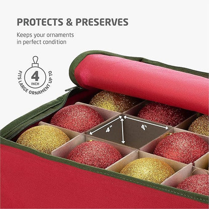 ZOBER Underbed Christmas Ornament Storage Box - Image 8
