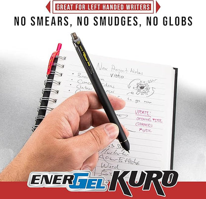 Pentel EnerGel Kuro Shades of Peace, Retractable Liquid Gel Pen - Image 4