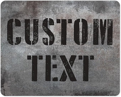 Custom Sign, Custom Street Sign, 11 Font Colors, 13 Font Styles, 4 Hole Options by MySignCenter