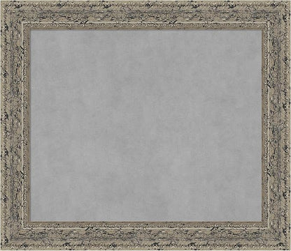 Amanti Art Silver Framed Magnetic Board 25x29 Medium Vision Board by AmantiArt
