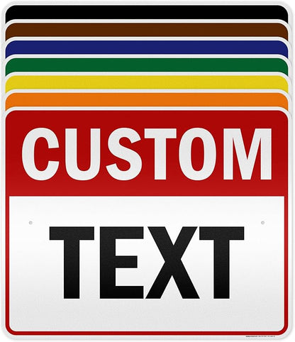 Custom Sign, Custom Sign for Business, Indoor/Outdoor use. 24x30 Inches by MySignCenter