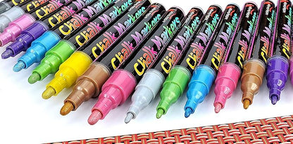 18 Metallic Chalk Markers - Image 4
