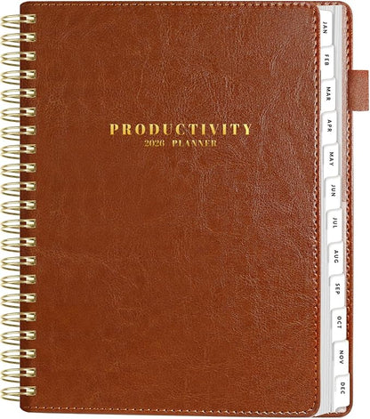 SUNEE 2026 Planner 8.5" x 11" – Dated Productivity Planner by SUNEE