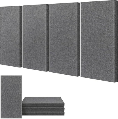 UMIACOUSTICS 4 PCS Acoustic Panels, 2“ Thick 23.6" x 11.8" Fiberglass Sound by UMIACOUSTIC