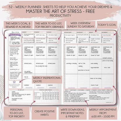 Law of Attraction Planner 2026 Deluxe - Image 4