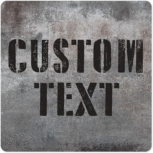 Custom Sign, Custom Street Sign, 11 Font Colors, 13 Font Styles, 4 Hole Options by MySignCenter