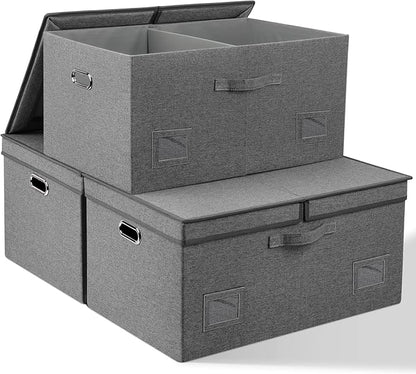 Graciadeco 75 Quarts Extra Large Decorative Storage Bins by GraciadecoStorage