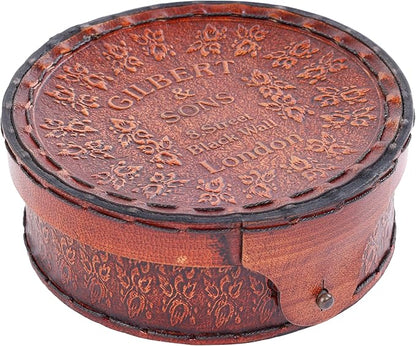 Brass Sundial Compass in Leather Case – Unique Nautical Gifts - Image 8