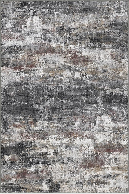 GENIMO No Crease Non Slip 8x10 Area Rugs - Image 9