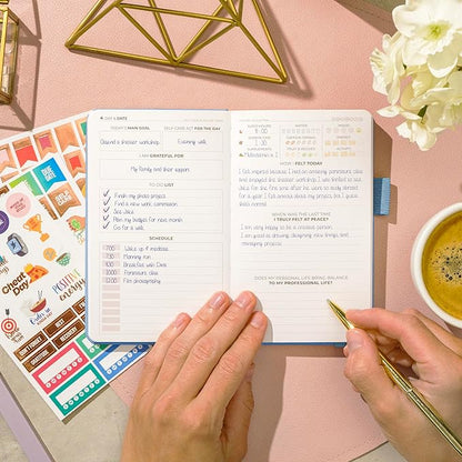 Clever Fox Self-Care Journal Pocket – Daily Reflection Notebook – Mental Health - Image 6