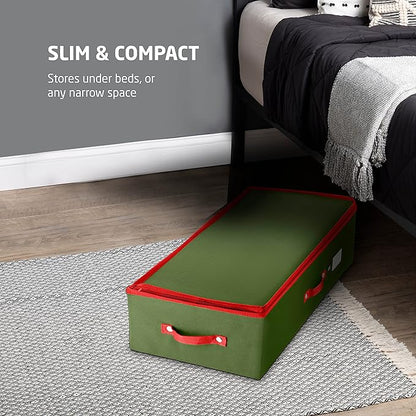 ZOBER Underbed Christmas Ornament Storage Box - Image 3