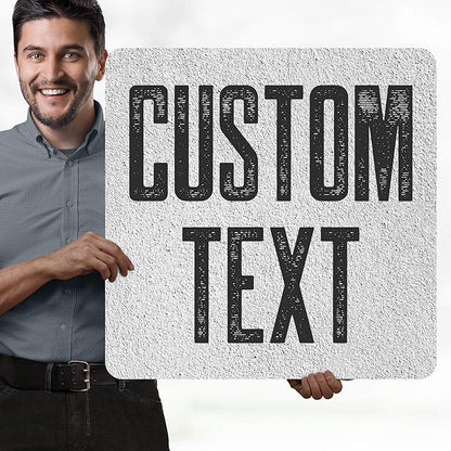 Custom Sign, Custom Street Sign, 11 Font Colors, 13 Font Styles, 4 Hole Options - Image 2