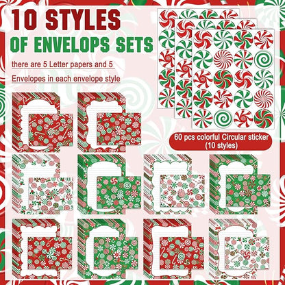 TaoBary 160 Pcs Stationery Paper Set 50 Double Sided Stationery Papers - Image 5