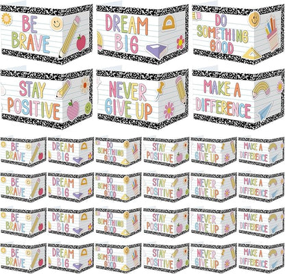 Honoson 24 Pcs Bulk Inspirational Privacy Folders by Honoson