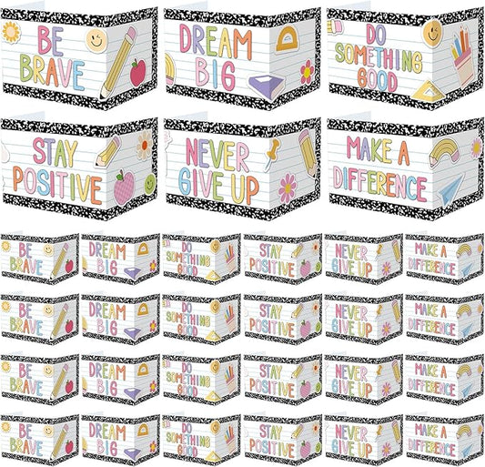 Honoson 24 Pcs Bulk Inspirational Privacy Folders by Honoson