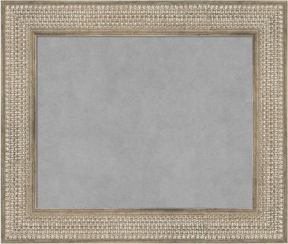 Amanti Art Silver Framed Magnetic Board 22x26 Small Vision Board by AmantiArt