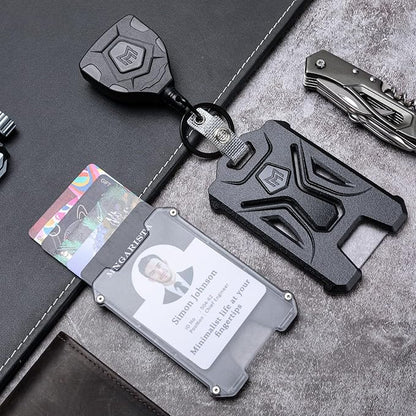 MNGARISTA 2 Pack Heavy Duty Badge Holder, Vertical ID Card Holder - Image 2
