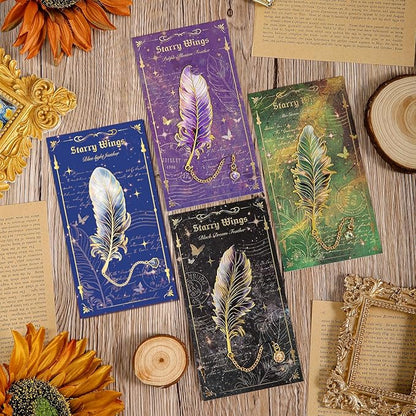 Feather-Shaped Metal Bookmarks - Image 8