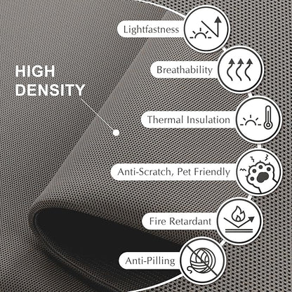 DECOLAB Standing Room Divider Panel, Portable Room Separation Partition - Image 5