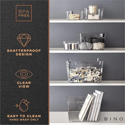 BINO | Plastic Storage Bins, Large - Image 7