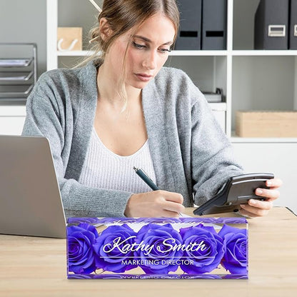 Personalized Name Plate for Desk, Custom Desk Name Plate, Acrylic Name Plate - Image 6