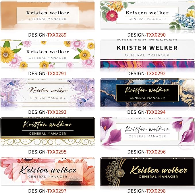 Desk Name Plate Personalized, Custom Name Plates - Image 7