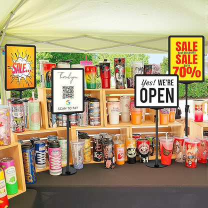 VAIIGO Sign Holder Stand A4, Adjustable Poster Stand - Image 6