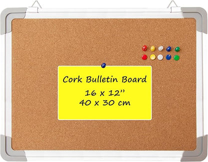 Cork Board Set for Wall by Navy+Penguin