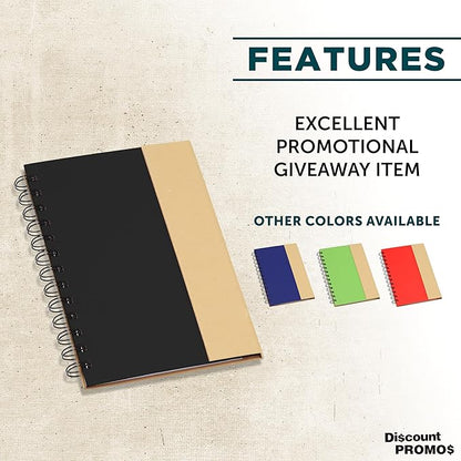 DISCOUNT PROMOS Eco Friendly Spiral Notebooks - Image 2