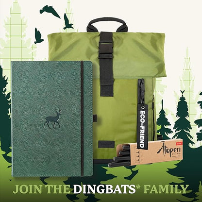 Dingbats* - Wildlife Squared Extra Large A4 Notebook - PU Leather Hardcover - Image 7
