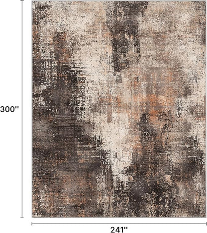 GENIMO Washable Area Rugs for Living Room, 10x14 Vintage Non Slip Rugs - Image 2