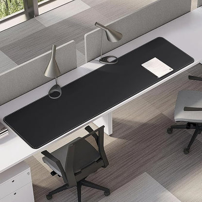 Mydours PU Leather Desk Pad, Ultra Large 67"x15.7" Desk Mat Desktop Protector - Image 3