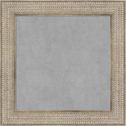 Amanti Art Silver Framed Magnetic Board 26x26 Medium Vision Board by AmantiArt