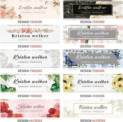 Desk Name Plate Personalized, Custom Name Plates - Image 7